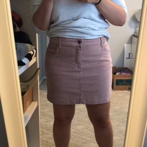 BDG pink cord mini skirt, Size 6 - Picture 3 of 6